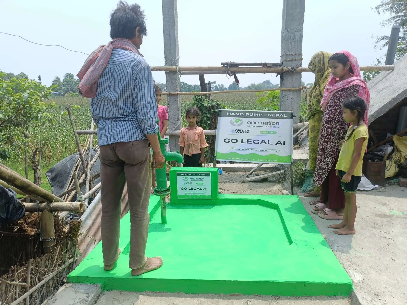 Go Legal Community Water Aid